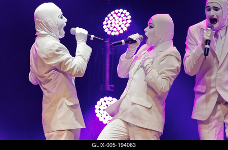 Vocapeople acapella team-stock-foto