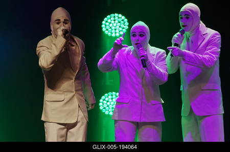 Vocapeople acapella team-stock-foto