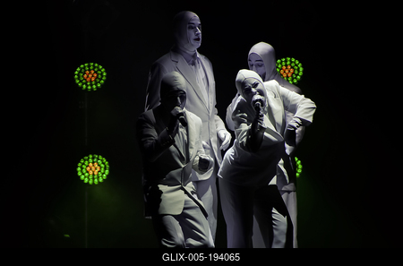 Vocapeople acapella team-stock-foto