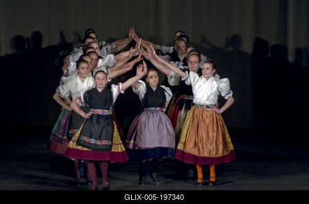 Hagyományőrzés Pünkösd napján Debrecenben-stock-foto