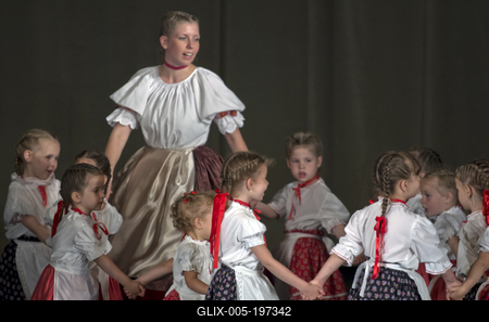 Hagyományőrzés Pünkösd napján Debrecenben-stock-foto