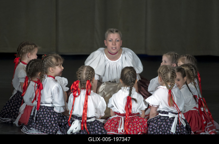 Hagyományőrzés Pünkösd napján Debrecenben-stock-foto