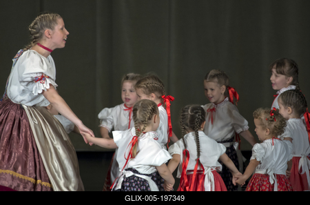 Hagyományőrzés Pünkösd napján Debrecenben-stock-foto