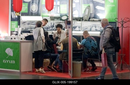 China Brand Fair 2023 Hungexpo Budapest-stock-foto