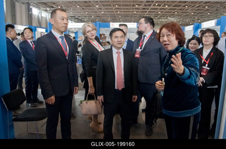 China Brand Fair 2023 Hungexpo Budapest-stock-foto