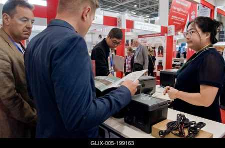 China Brand Fair 2023 Hungexpo Budapest-stock-foto