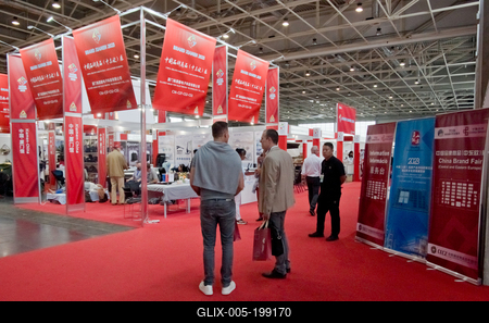 China Brand Fair 2023 Hungexpo Budapest-stock-foto