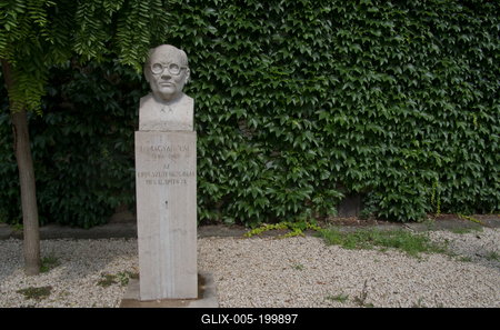 Farkasszigeti Botanikus kert Püspökladány-stock-foto