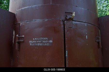 Farkasszigeti Botanikus kert Püspökladány-stock-foto