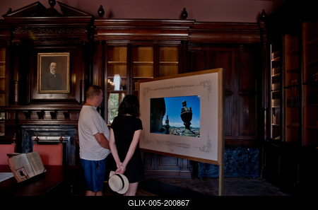 Wenckheim kastély Szabadkígyóson-stock-foto