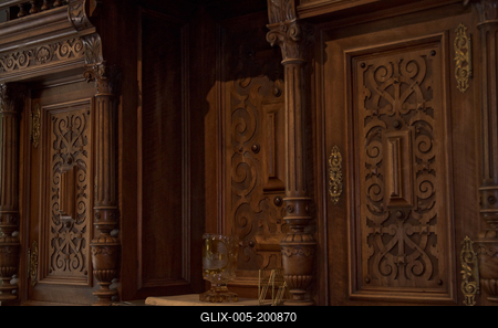 Wenckheim kastély Szabadkígyóson-stock-foto