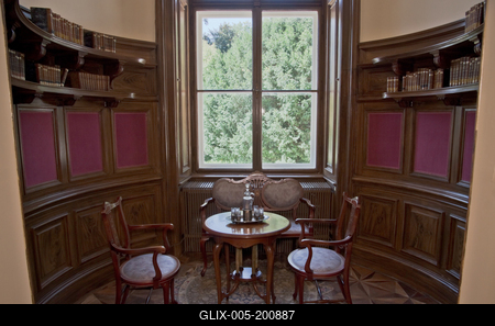 Wenckheim kastély Szabadkígyóson-stock-foto