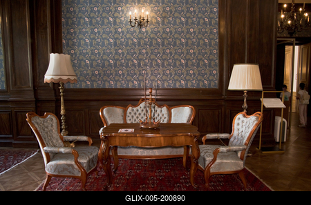 Wenckheim kastély Szabadkígyóson-stock-foto