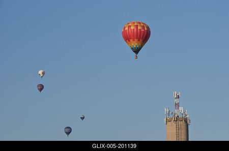 Hajdúböszörményi Hőlégballon Találkozó 2023-stock-foto