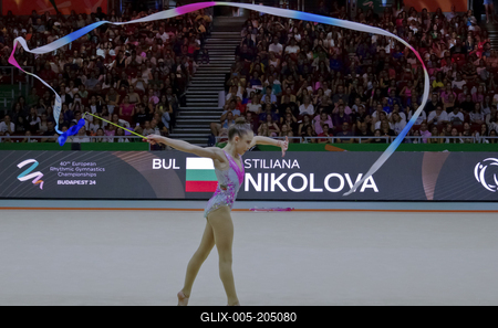 40th European Rhythmic Gymnastics Championships Budapest24-stock-foto