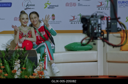 40th European Rhythmic Gymnastics Championships Budapest24-stock-foto