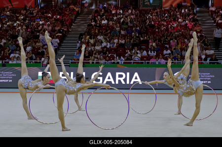 40th European Rhythmic Gymnastics Championships Budapest24-stock-foto