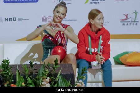 40th European Rhythmic Gymnastics Championships Budapest24-stock-foto