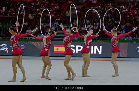 40th European Rhythmic Gymnastics Championships Budapest24-stock-foto
