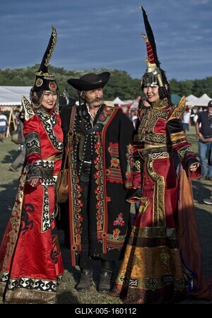 Kurultaj – Magyar Törzsi Gyűlés Bugacon-stock-foto