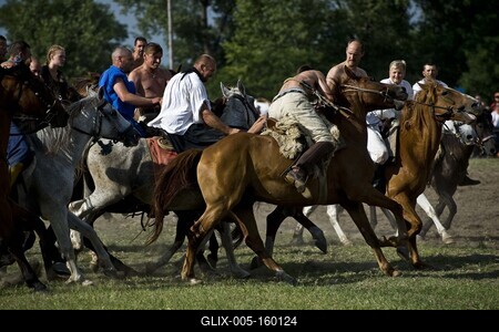Kurultaj – Magyar Törzsi Gyűlés Bugacon-stock-foto