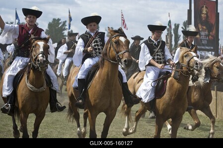 Kurultaj – Magyar Törzsi Gyűlés Bugacon-stock-foto