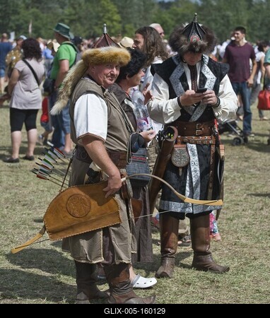 Kurultaj – Magyar Törzsi Gyűlés Bugacon-stock-foto