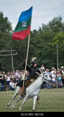 Kurultaj – Magyar Törzsi Gyűlés Bugacon-stock-foto