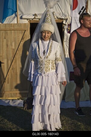 Kurultaj – Magyar Törzsi Gyűlés Bugacon-stock-foto