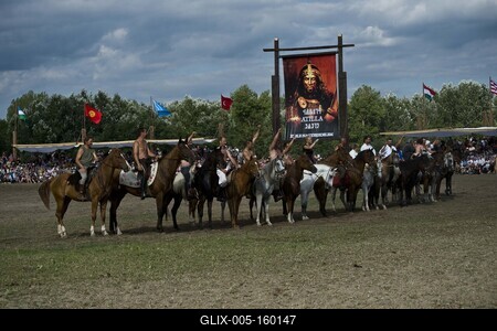 Kurultaj – Magyar Törzsi Gyűlés Bugacon-stock-foto