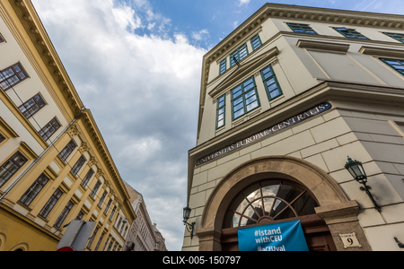 CEU épülete-stock-foto