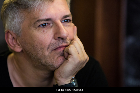 Alföldi Róbert portré-stock-foto