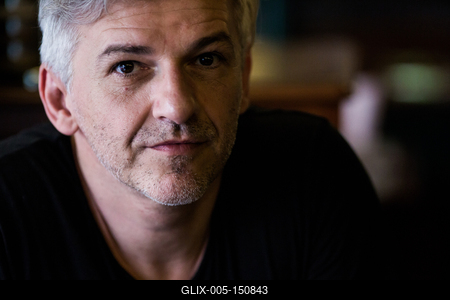 Alföldi Róbert portré-stock-foto