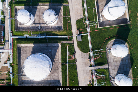 MOL logisztikai telephely-stock-foto