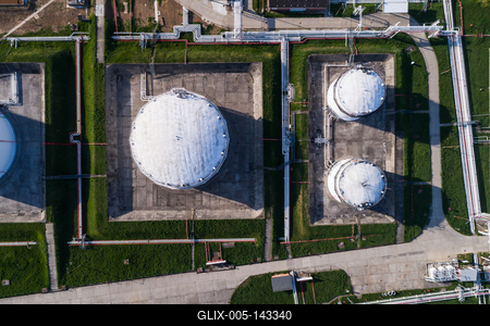 MOL logisztikai telephely-stock-foto