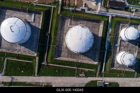 MOL logisztikai telephely-stock-foto