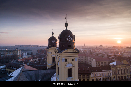 Református nagytemplom, Debrecen-stock-foto