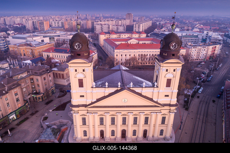 Református nagytemplom, Debrecen-stock-foto
