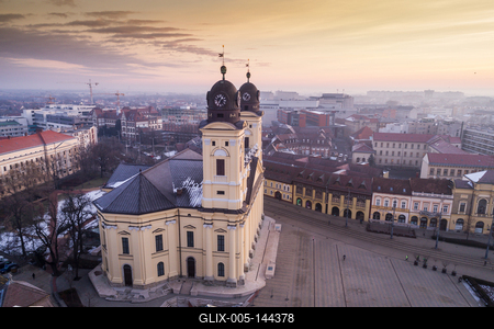 Református nagytemplom, Debrecen-stock-foto