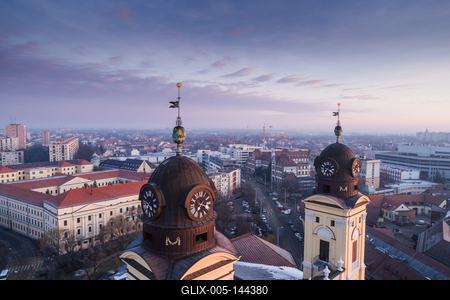 Református nagytemplom, Debrecen-stock-foto