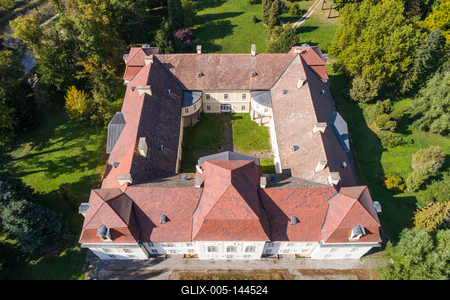 Apponyi-kastély, Hőgyész-stock-foto