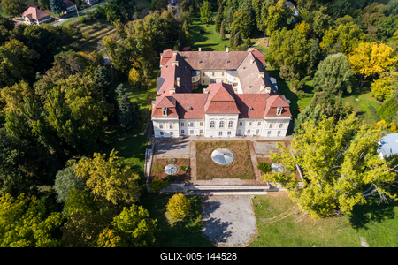Apponyi-kastély, Hőgyész-stock-foto