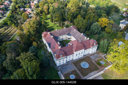 Apponyi-kastély, Hőgyész-stock-foto