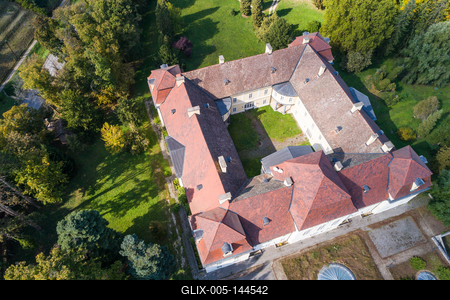 Apponyi-kastély, Hőgyész-stock-foto