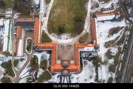 Grassalkovich-kastély. Gödöllő-stock-foto