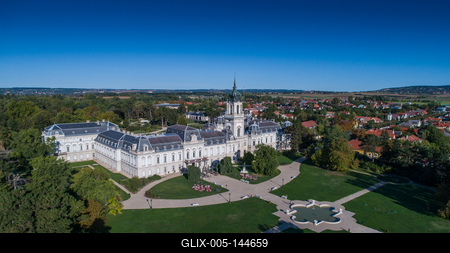 Festetics-kastély, Keszthely-stock-foto