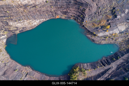 Karolina-külfejtés, Pécsbánya-stock-foto