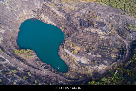 Karolina-külfejtés, Pécsbánya-stock-foto