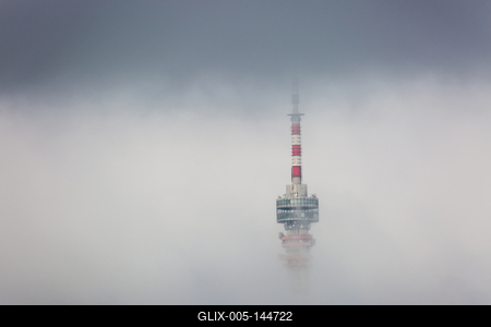TV-torony, Pécs-stock-foto
