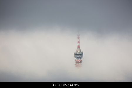 TV-torony, Pécs-stock-foto